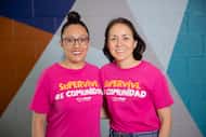 Aidee Granados (right) is founder of Rosa es Rojo and  Liz Gutierrez is coordinator of the...