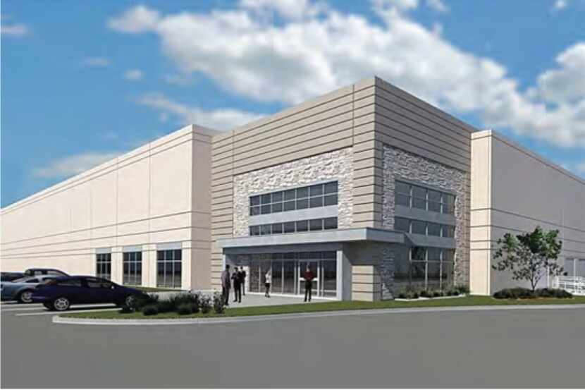 Liberty Property Trust is building a third industrial building in its project on Valley View...