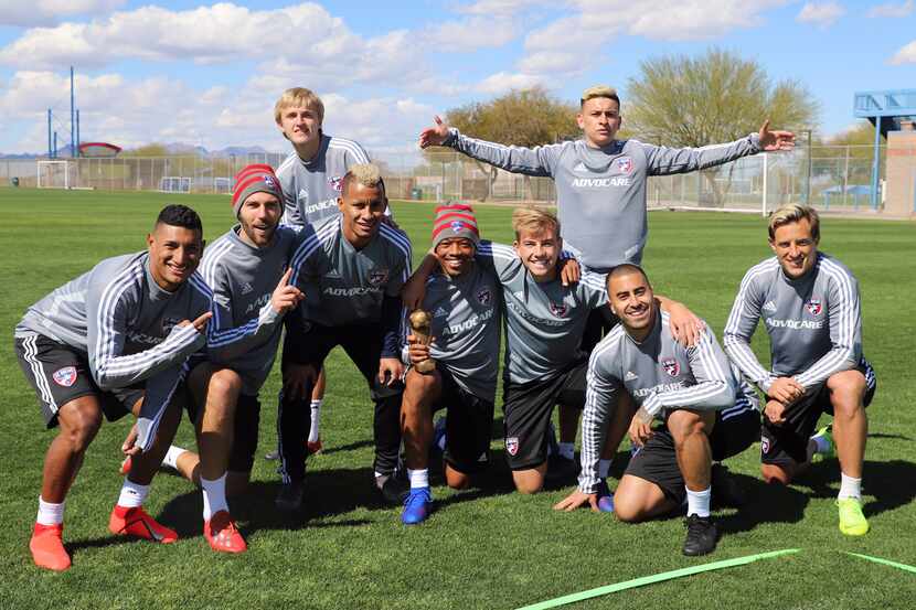 FC Dallas Tucson camp Day 2 Champions of soccer/tennis. (2-17-19)