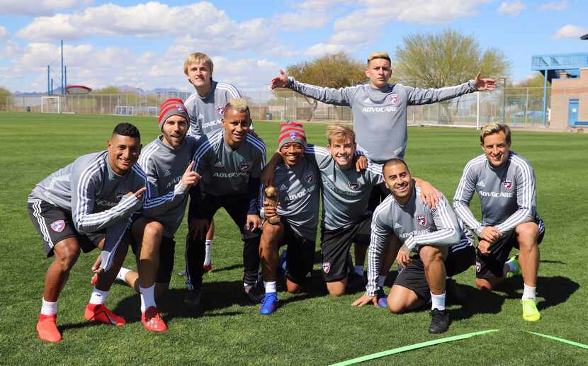 FC Dallas Tucson camp Day 2 Champions of soccer/tennis. (2-17-19)