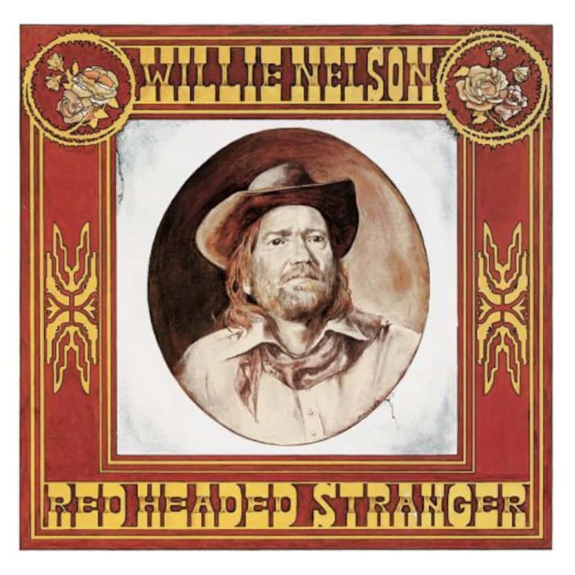 CD jacket of the Willie Nelson album "Red Headed Stranger"