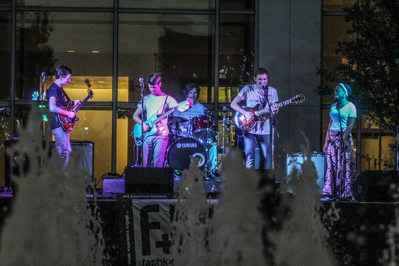 The Dallas Arts District held its annual Fall Block Party on Saturday with the Crow...