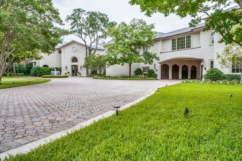 This home at 9520 Hathaway Street in Dallas is listed for $12.9 million.