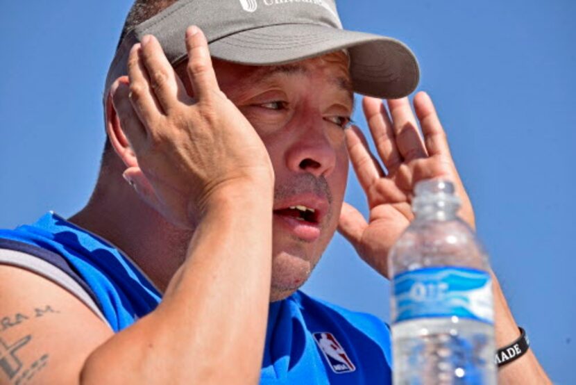 Jason Moreno tuvo problemas luego de comer un jalapeño durante el concurso en Mesquite. BEN...