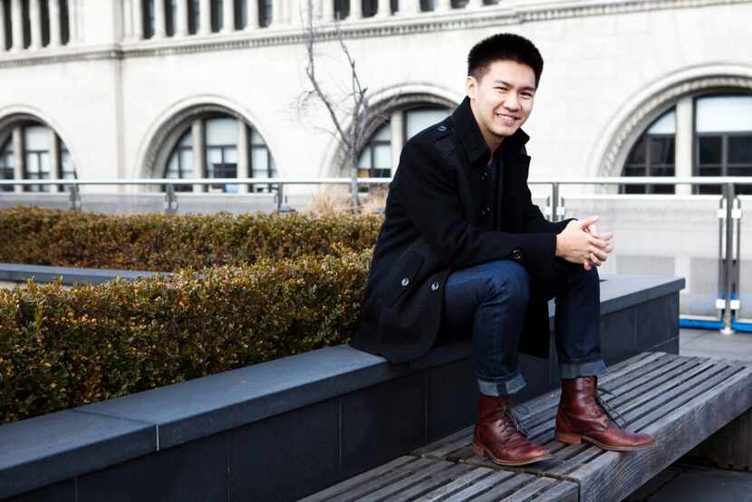 The young American pianist-composer Conrad Tao, whose John F. Kennedy tribute The World Is...