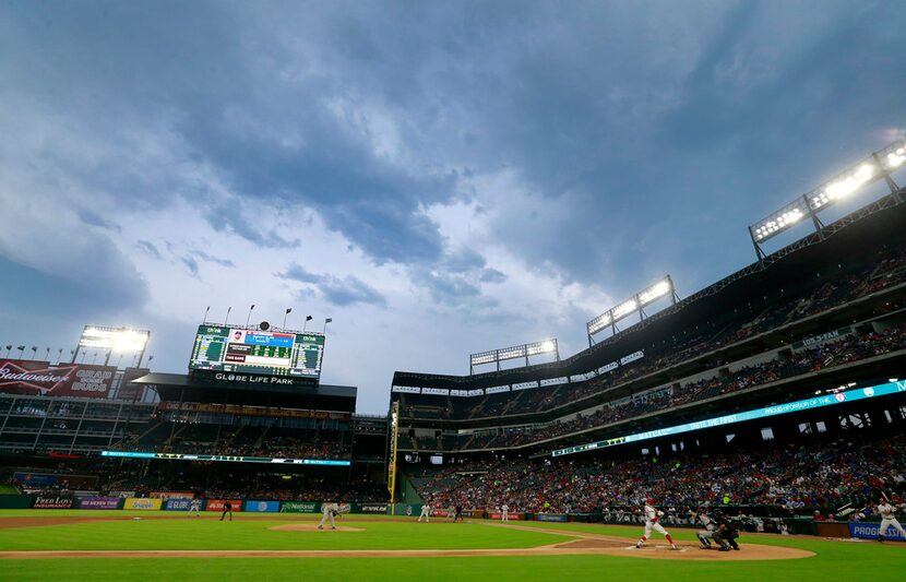 Globe Life Park en Arlington. (Tom Fox/The Dallas Morning News)