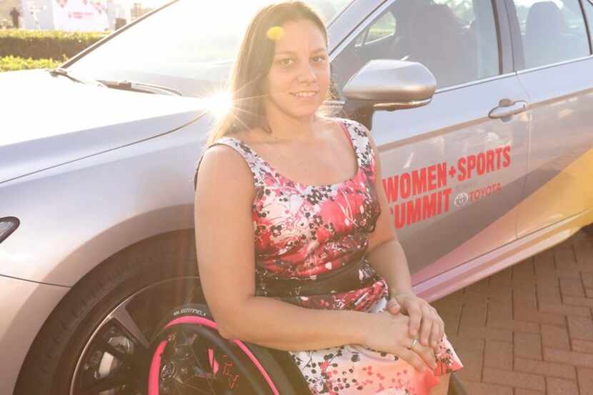 Darlene Hunter gold medal winner in wheelchair basketball at the 2016 Paralympic Games in...
