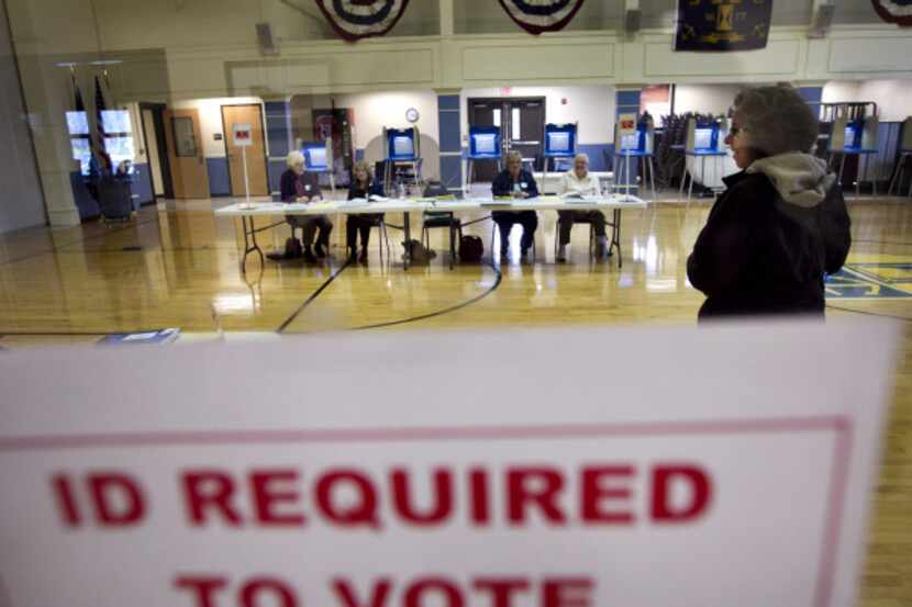 The fundamental right to vote would be harmed for some under the state's Voter ID law.