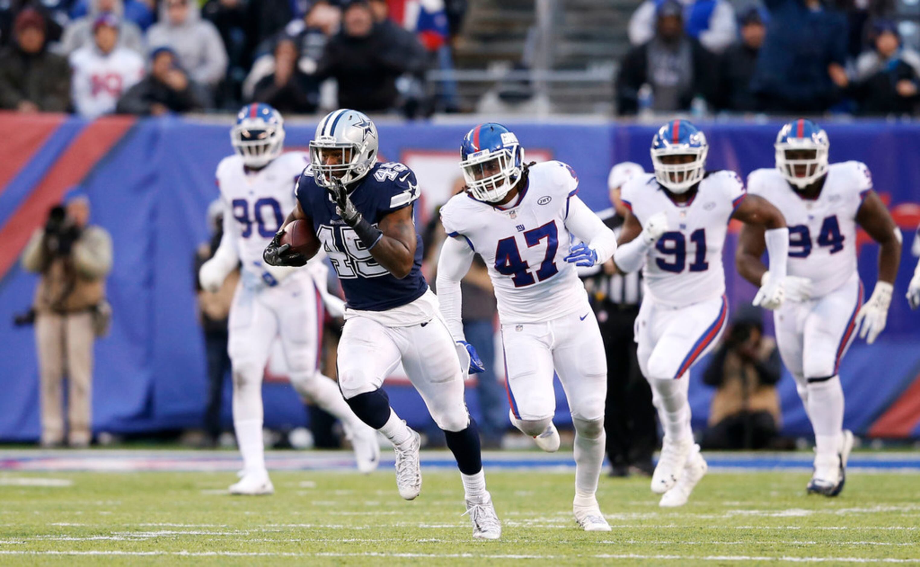 Giants sign former Cowboys RB Rod Smith