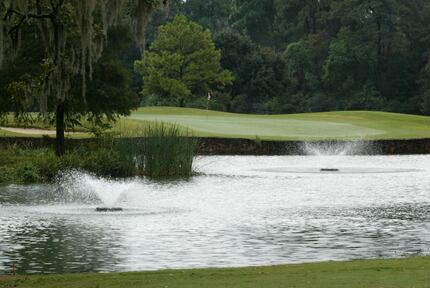 View of hole 15, Memorial Park Golf Club, Houston, Texas.