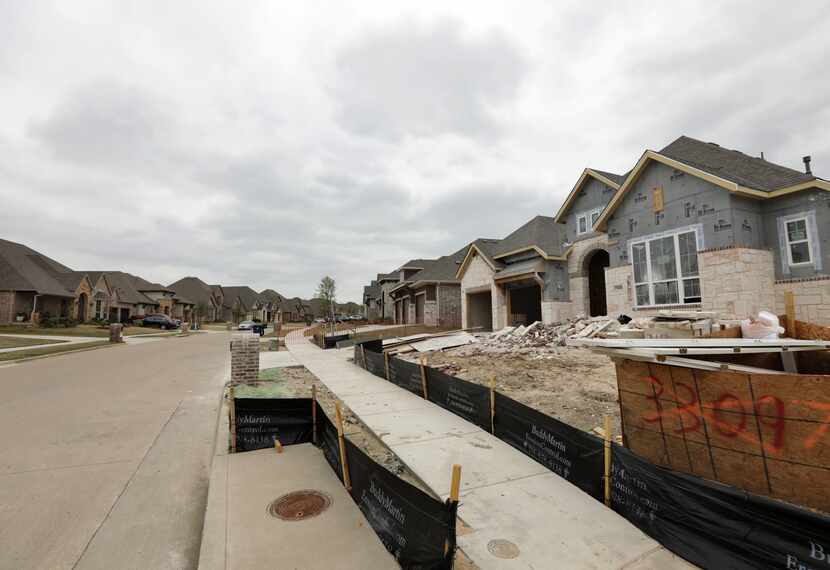 Plans for the Trinity Falls community north of McKinney call for 5,000 homes.