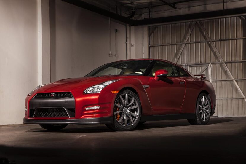 Men went for  the Nissan GT-R.