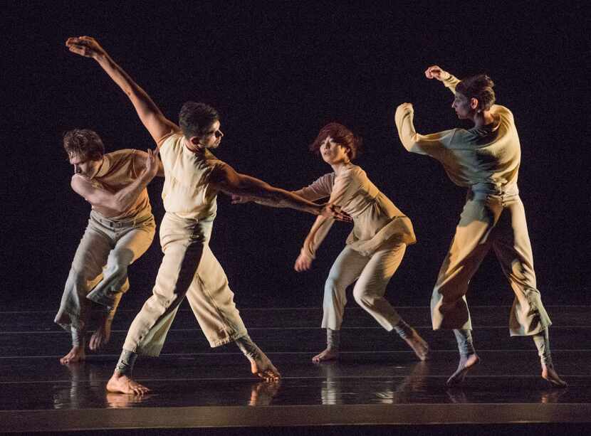 Doug Varone and Dancers engage in casual intensity during Possession at the Winspear Opera...
