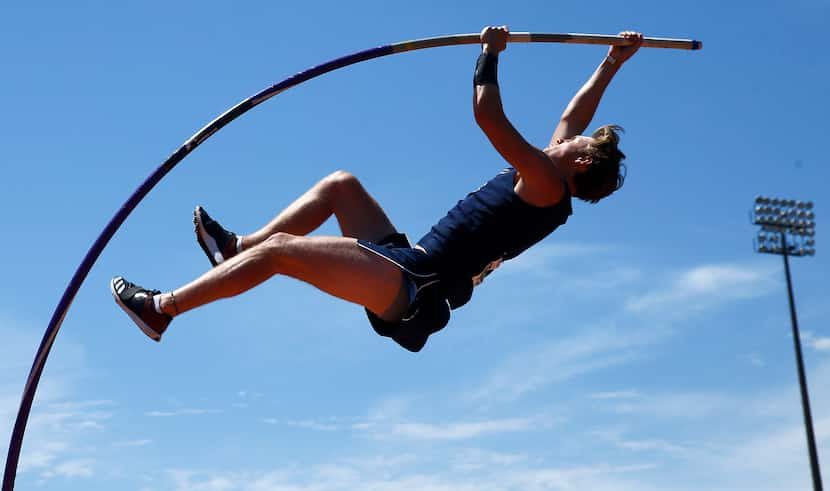 Keller's Mason Askew competes in the 6A Region I meet on April 26, 2019. (Tom Fox/The Dallas...