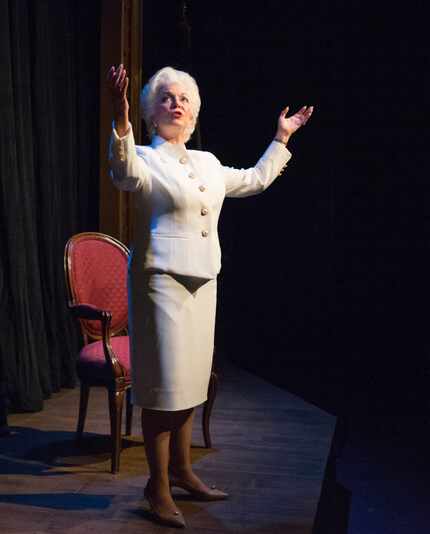 Linda Kay Leonard stars as the late Texas Gov. Ann Richards in the Stage West production of...