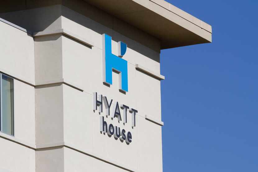 Exteriors of the Hyatt House hotel located on Parkwood Blvd. in Frisco in a file photo....