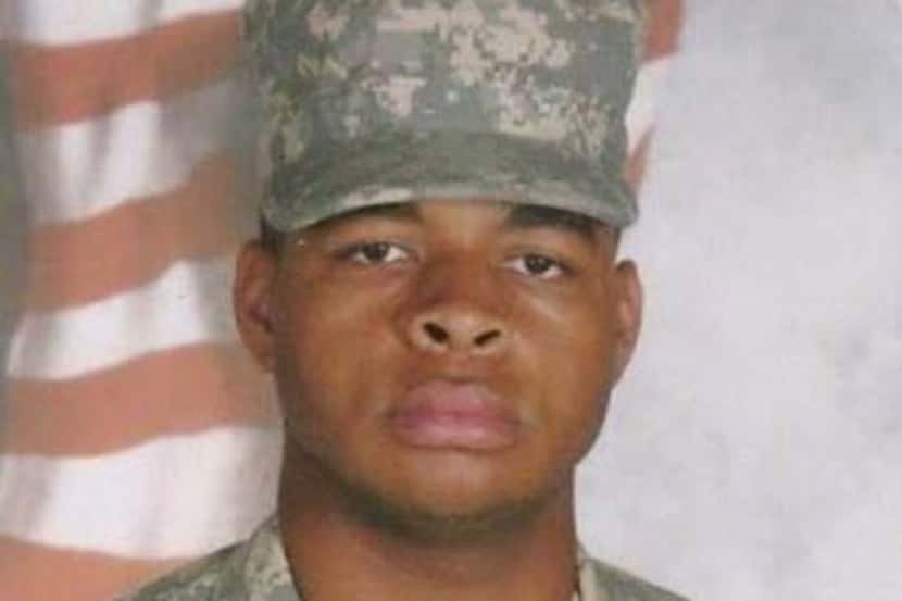 This undated handout photo shows Micah Xavier Johnson. Police on July 8, 2016 confirmed the...