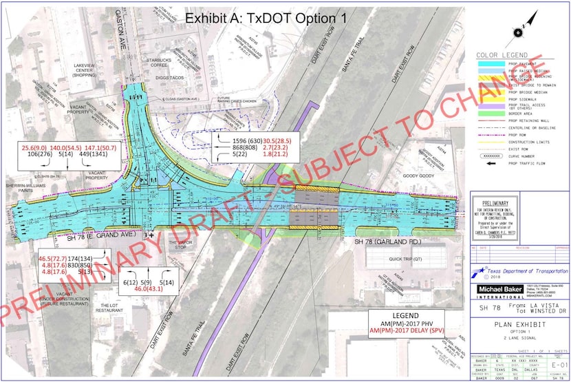 The Lakewood group favors Option 1 for the rebuild, saying that traffic diverted onto Gaston...