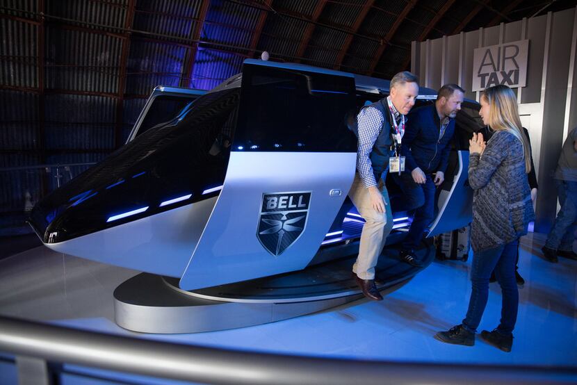 Bell Helicopter offered a glimpse of a air taxi prototype in March at SXSW. 