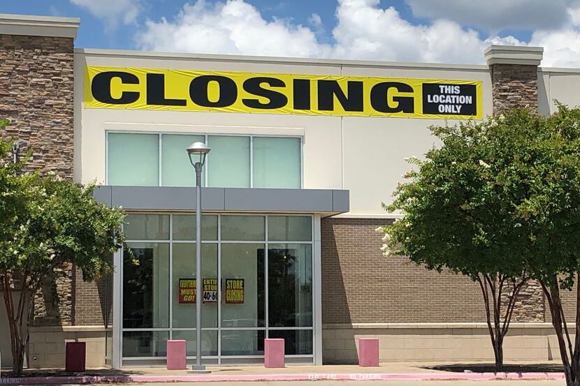 Shop and restaurant closings caused Dallas area retail building occupancies to fall by the...