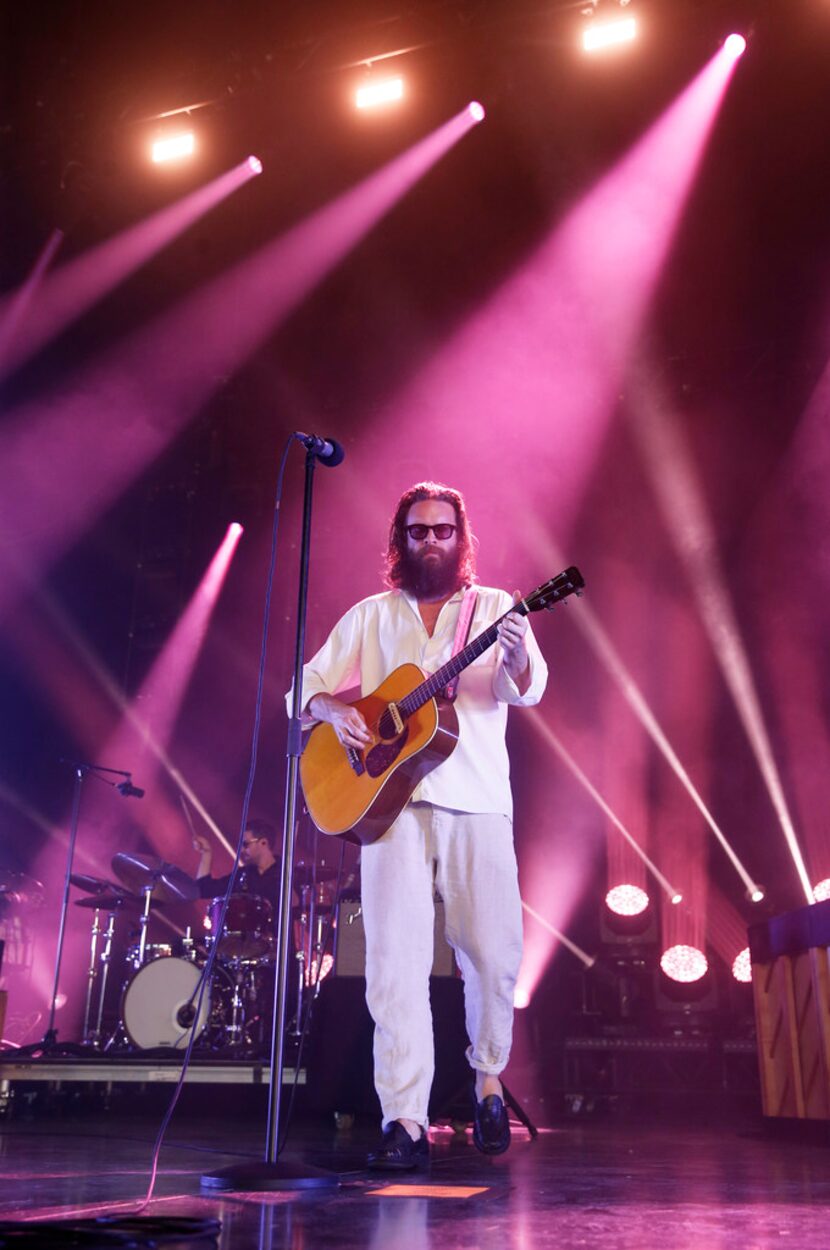 Father John Misty performs at Toyota Music Factory in Irving, Texas, on Thursday, June 27,...