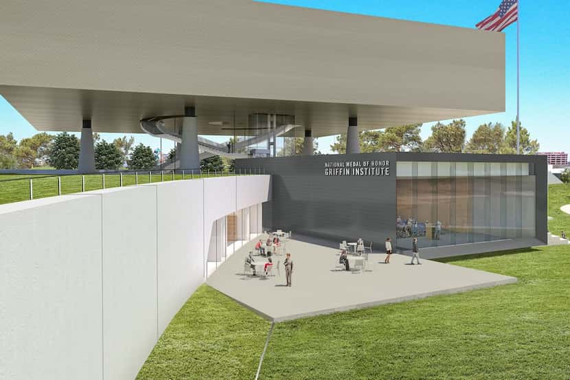 A rendering of the National Medal of Honor Museum under construction in Arlington. Our...