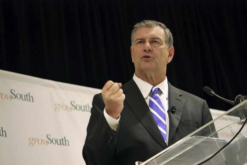 Dallas Mayor Mike Rawlings warns that a proposal to limit local property tax growth would be...