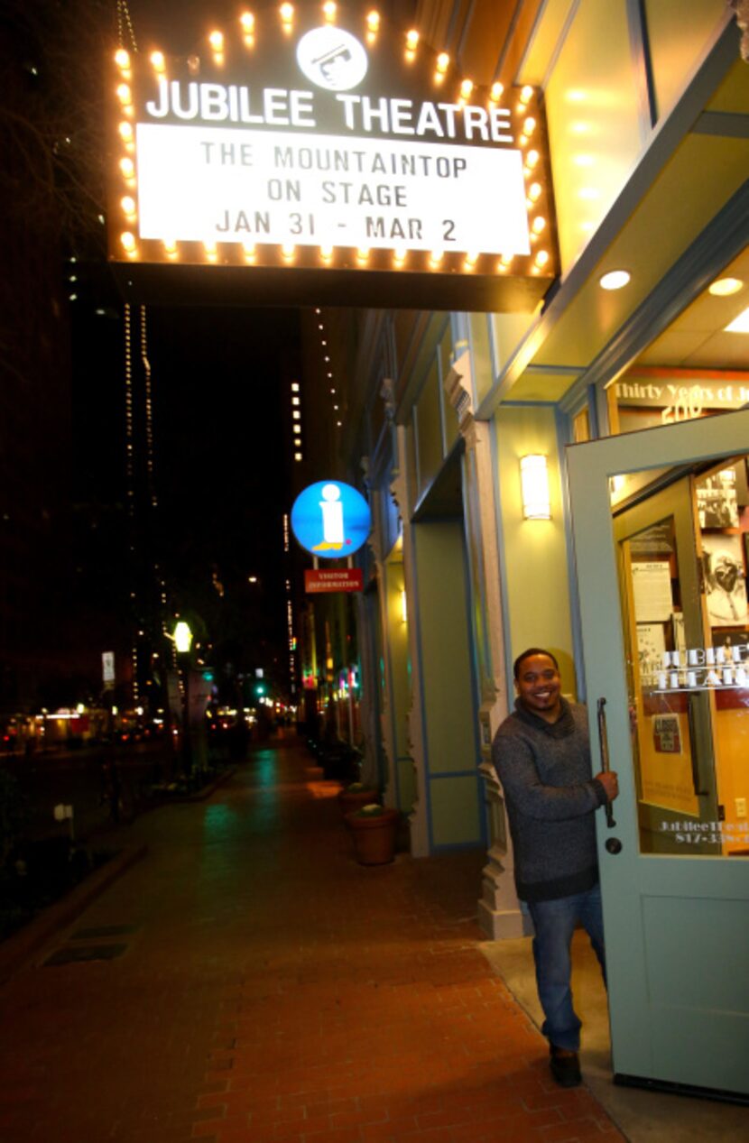 The Mountaintop's Artistic Director Tre Garrett pictured on January 17, 2014 at Jubilee...