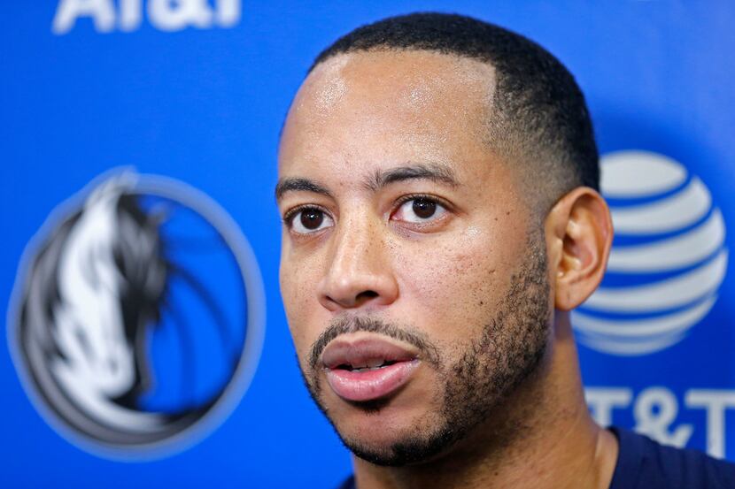 Mavericks guard Devin Harris opened up with media members on Monday to talk about the death...