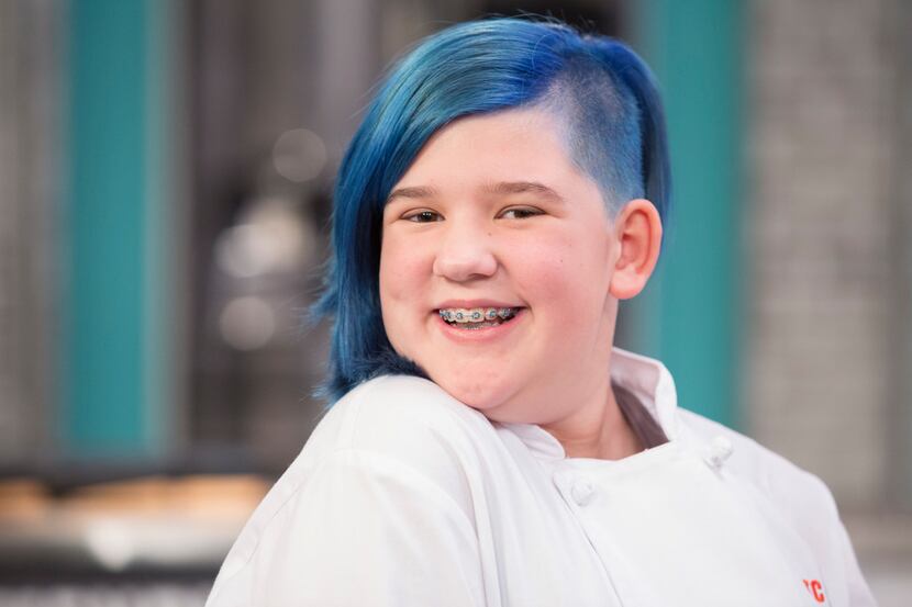 Kenzie Mills, 12, of Midlothian competed on 'Top Chef Junior' in 2017. 