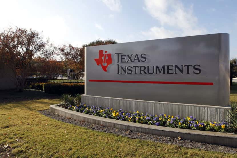 Texas Instruments headquarters located in north Dallas off LBJ Freeway and Interstate 75. 