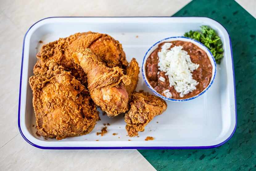 Gatlin's Fins and Feathers in Houston serves fried chicken and other Southern staples.