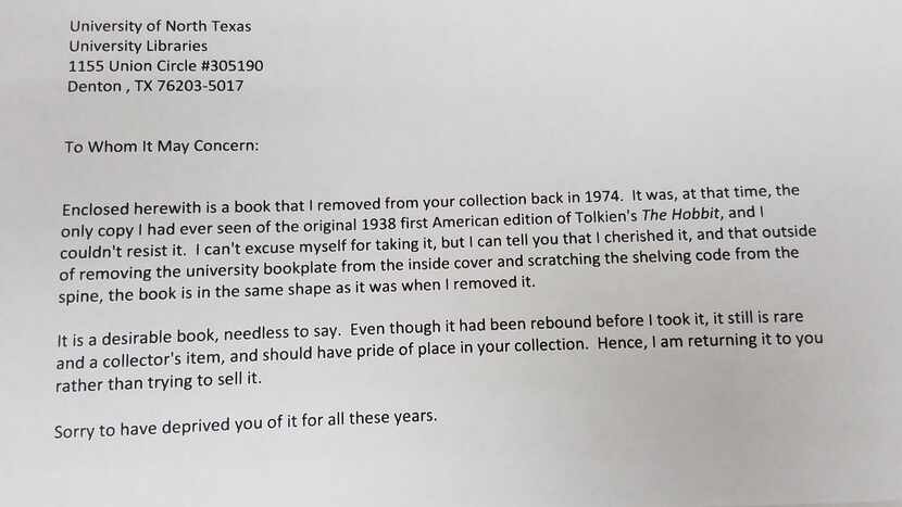 A well-written anonymous letter arrived recently at the University of North Texas, detailing...