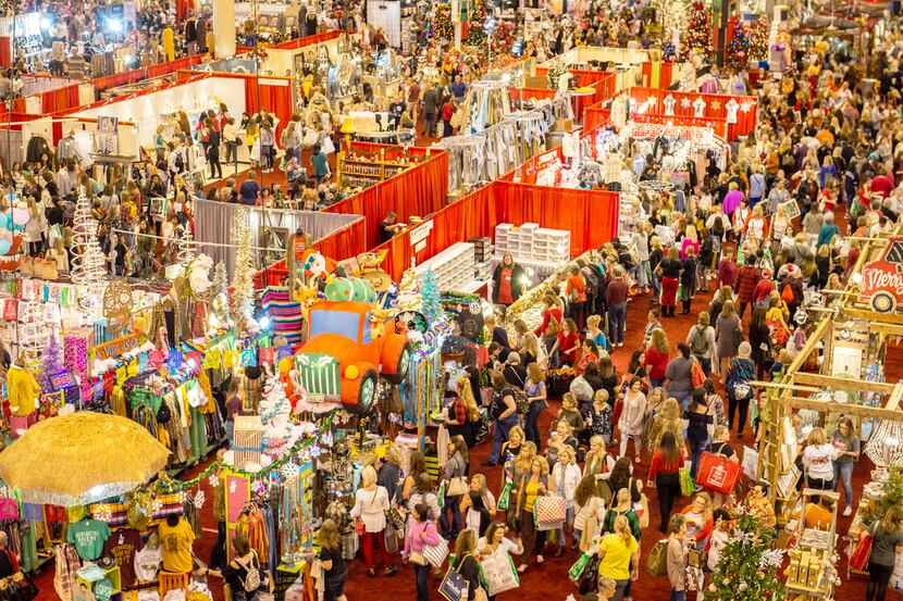 The Houston Ballet Nutcracker Market attracts more than 100,000 people during the annual...