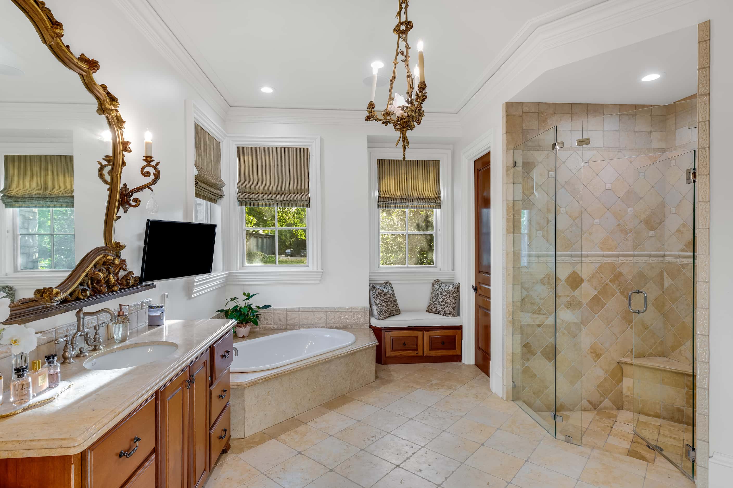 An English manor-style estate in Colleyville hit the market for $8.75 million. The home at...