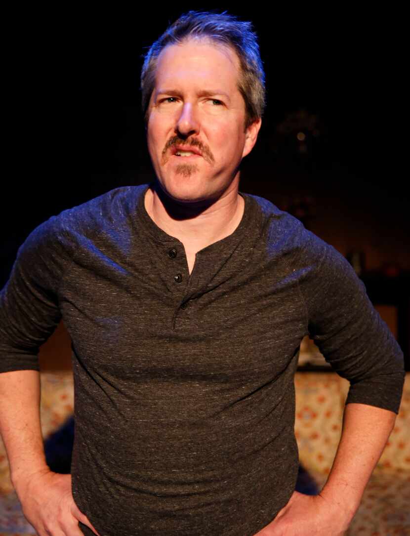 Chris Hury stars as essayist John D'Agata in Stage West's production of "The Lifespan of a...