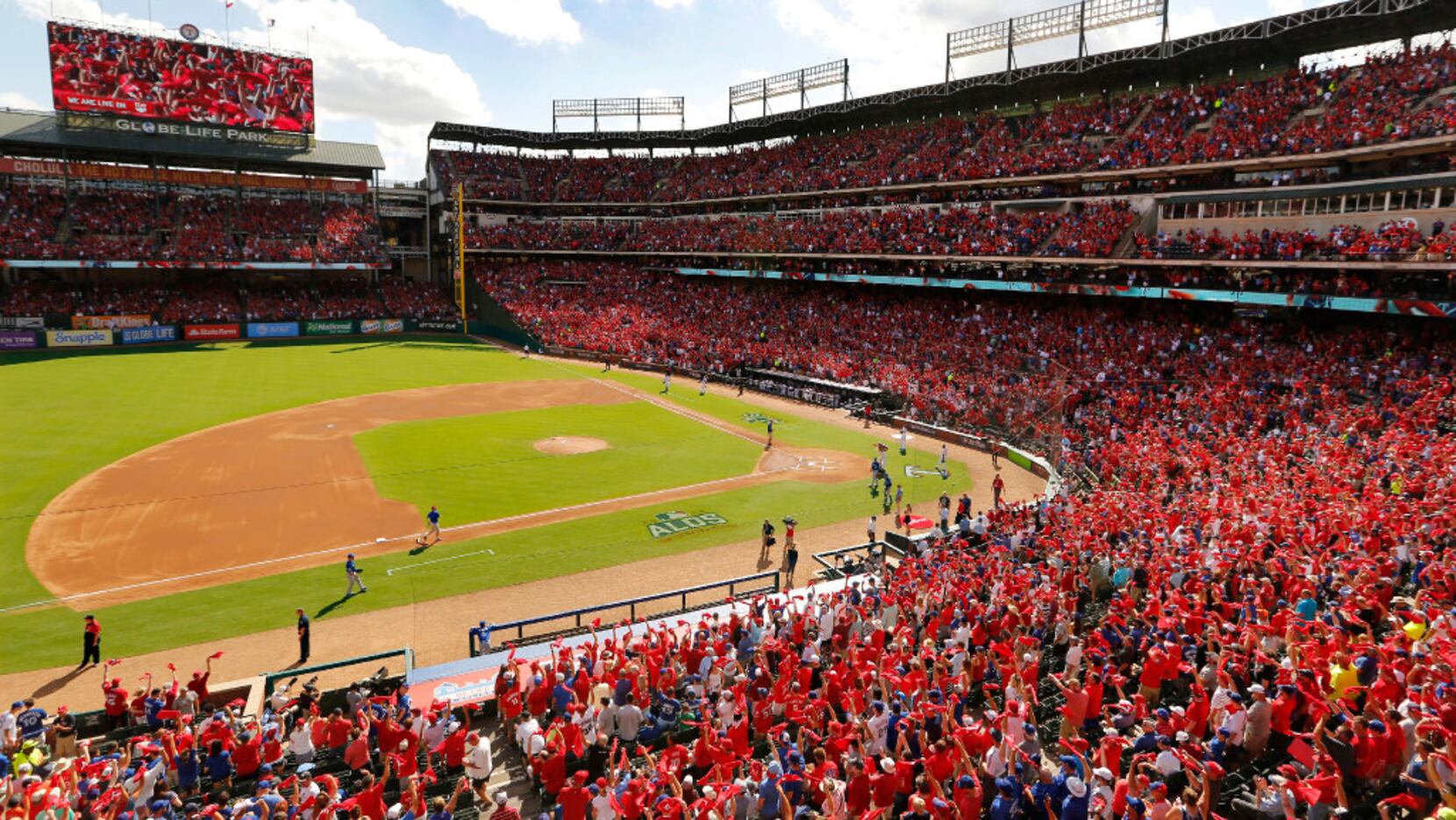 A look back at some of the hottest days for the Texas Rangers at Globe Life  Park