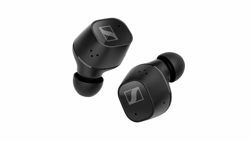 The Sennheiser CX Plus True Wireless earbuds.