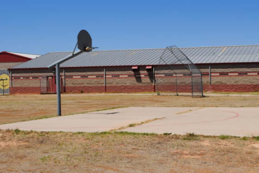 The empty Bill Clayton Detention Center sits on 30 acres in Littlefield, Texas, northwest of...