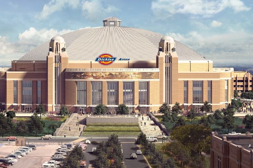 Rendering of the new Multipurpose Arena Fort Worth scheduled to open in 2019. This is how it...