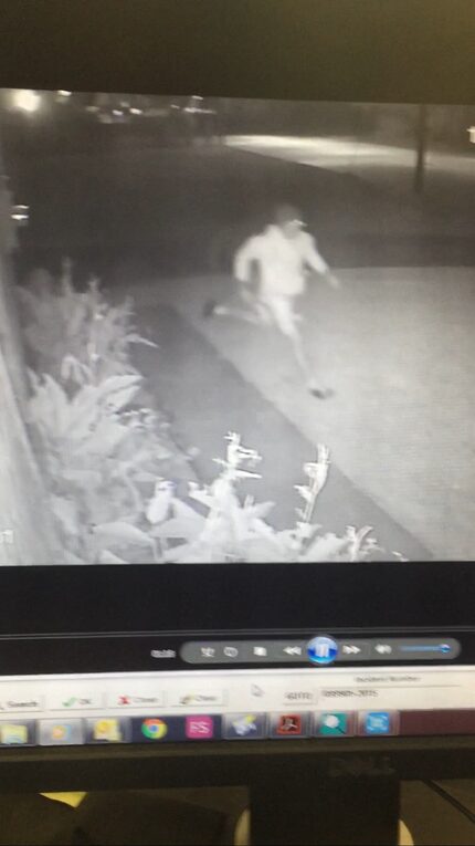 Dallas police on Wednesday released this image captured on a surveillance video of a second...