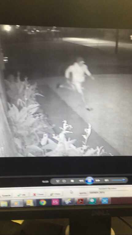 Dallas police on Wednesday released this image captured on a surveillance video of a second...