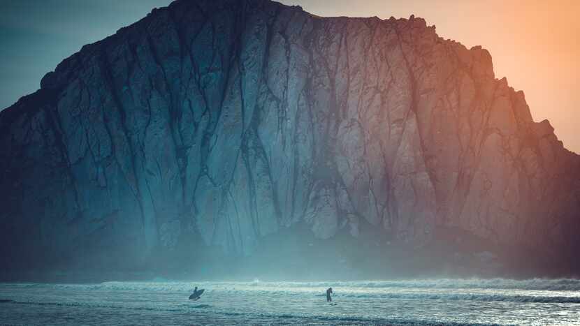 The volcanic peak known as Morro Rock has become a symbol of California’s Central Coast.
