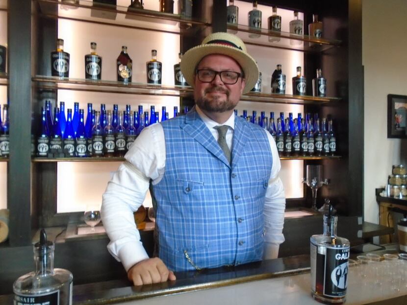 Darek Bell makes and serves terrific, creative spirits at Corsair Artisan Distillery in...