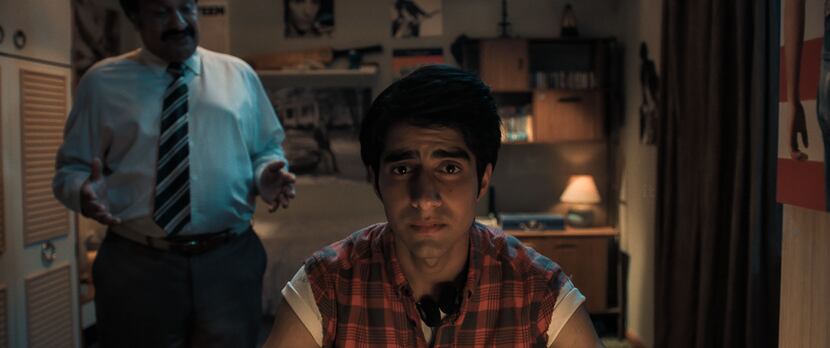 Kulvinder Ghir (left) as Malik and Viveik Kalra as Javed in Blinded By The Light.