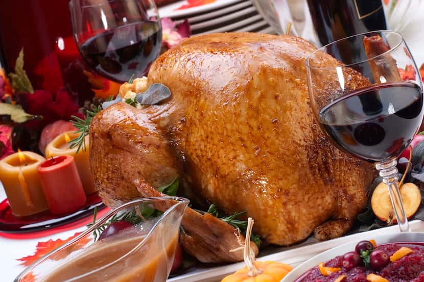III Forks' Thanksgiving menu includes a choice of three entrees, including spice-rubbed...