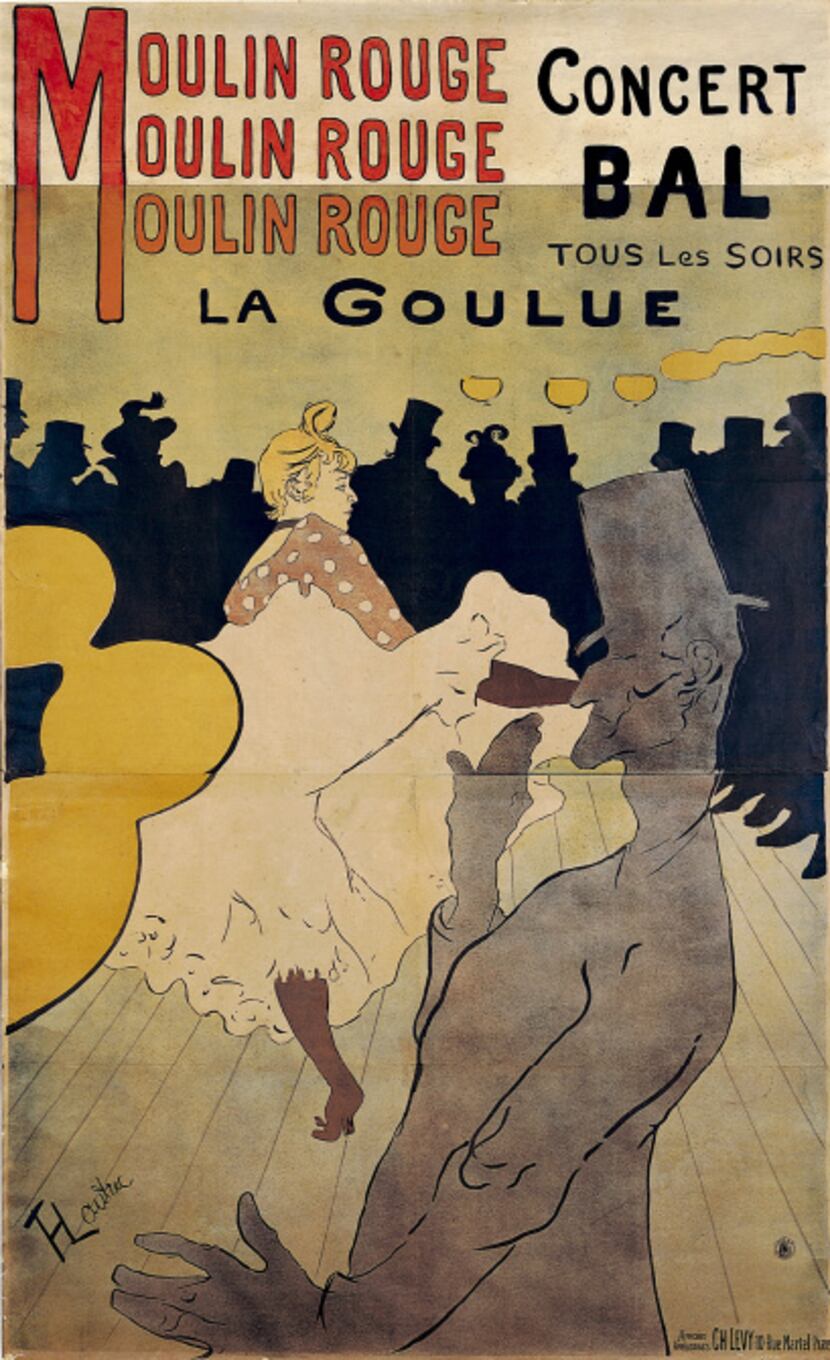 Moulin Rouge -- La Goulue, 1891