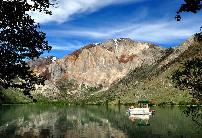 Mammoth Lakes, Calif., is surrounded by 17 lakes, many of them stocked with trout. Convict...