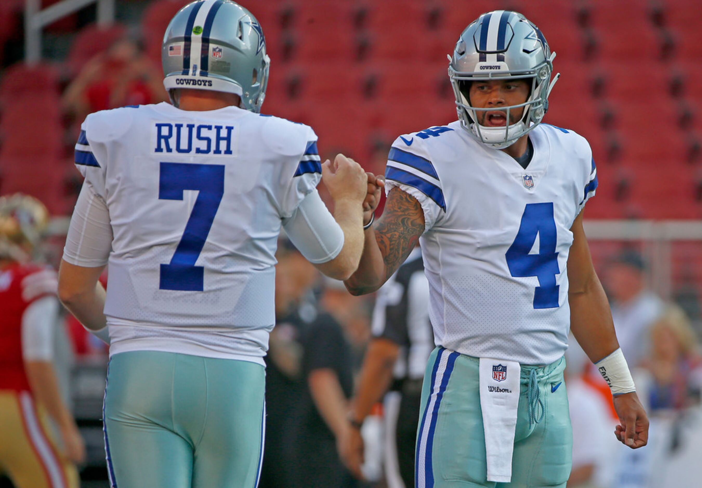 Cowboys' Cooper Rush could make league history Sunday as Dak Prescott  continues to rehab