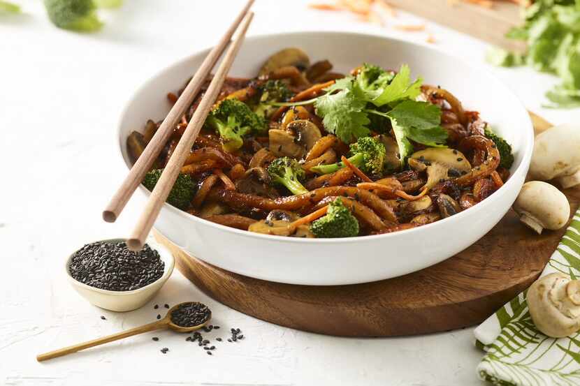 Noodles & Company has a varied menu, including vegan Japanese pan noodles served with...